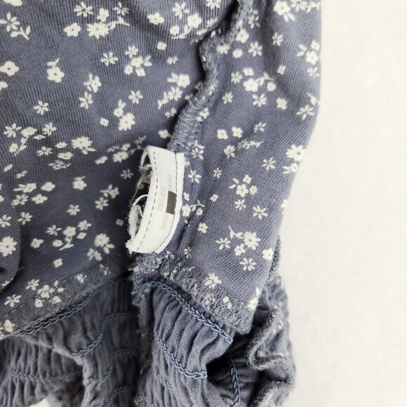 Hollister Womens Crop Top Size S Blue Floral - Picture 5 of 7